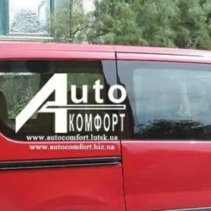Задний салон,  правое окно,  короткая база на Fiat Skudo,  Peugeot Expert