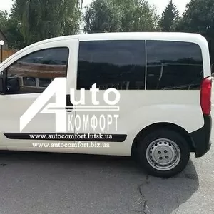 Тонировка автостекол на автомобиль Fiat Fiorino,  Citroёn Nemo,  Peugeot