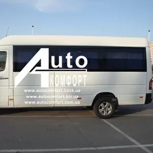 Средний салон,  левое окно на Mercedes-Benz Sprinter (1995-2006), Volks