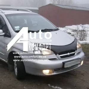 Лобовое стекло на Chevrolet Tacuma/Rezzo (Минивен) (2000-2008) с устан