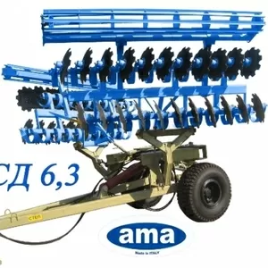 Лущильник стерневой дисковый - 6.3 и 8.5 прицепной
