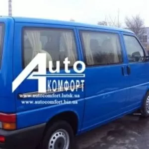 Задний салон,  правое стекло на Volkswagen Transporter Т-4 кор.база