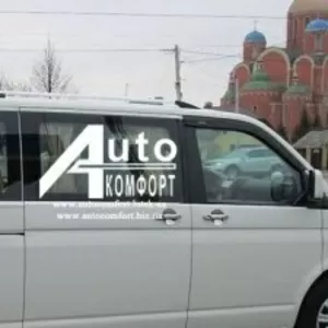 Передний салон,  правое стекло на Volkswagen Transporter Т-5 
