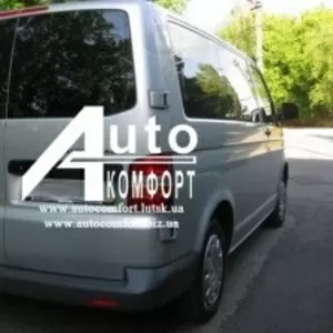 Заднее стекло (распашонка правая) на Volkswagen Transporter Т-5 с э.о.