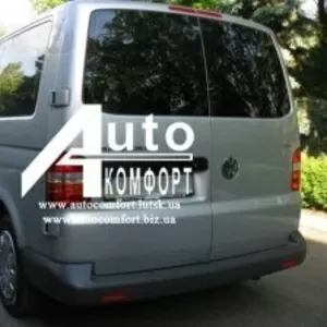 Заднее стекло (распашонка левая) на Volkswagen Transporter Т-5 с э.о.