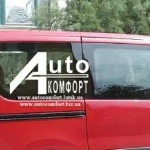 Задний салон,  правое окно,  короткая база на Fiat Skudo 07-