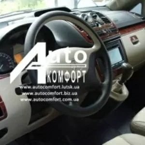 Декор.накладки салона автом(торпеда / панель, двери, ручка КП / ручника)