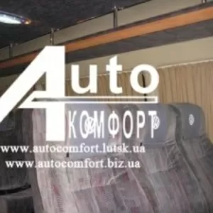 Шторы автомобильные Volkswagen Crafter (2006-) бежевые