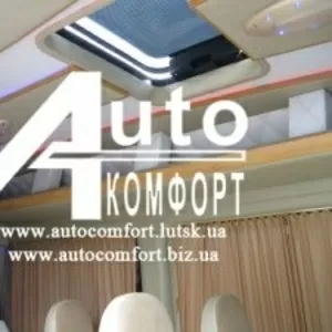 Шторы автомобильные Volkswagen LT (1995-2006) бежевые 