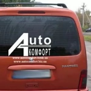 Заднее стекло (ляда) с электрообогревом на Peugeot Partner 96-08