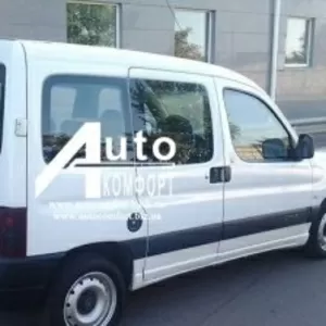 Установка автостекла на Peugeot Partner,  Citroën Berlingo 96-08