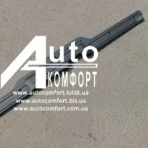 Задний порог на Renault Trafic,  Opel Vivaro(пластик)/ ляда,  распашонка
