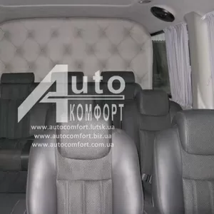 Перетяжка (переоборудование) салона Opel Movano (Опель Мовано)