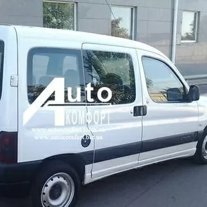 Установка (врезка) автостекла на Peugeot Partner,  Citroën Berlingo 96-