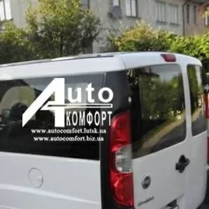 Установка (врезка) стекла на Fiat Doblo 2000- (Фиат Добло 2000-)