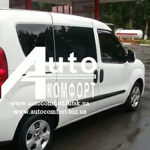 Тонировка автостекол на Fiat Doblo 2010- (Фиат Добло 2010-)