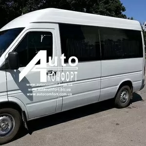 Средняя база,  задний салон,  левое окно на Mercedes Sprinter (1995-2006