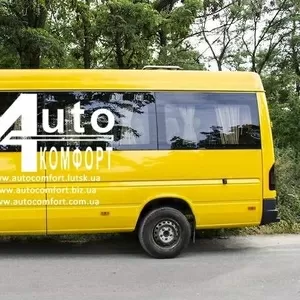 Установка автостекол на Mercedes Sprinter (1995-2006),  Volkswagen LT (