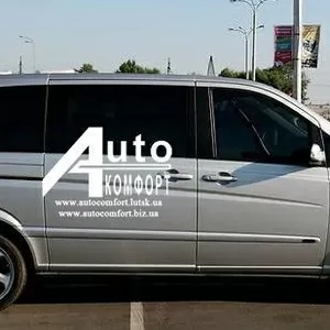 Передний салон,  правое стекло на автомобиль Mercedes-Benz Vito 04- (Ме