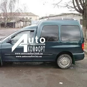 Передний салон,  левое окно на автомобиль VW Caddy,  Siat Inka (97-03) (