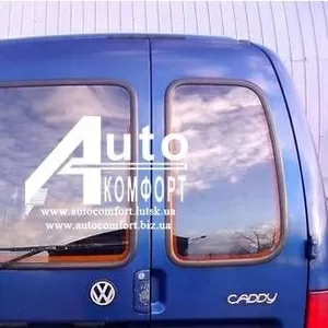 Заднее стекло (распашонка правая) с электрообогревом на VW Caddy,  Siat