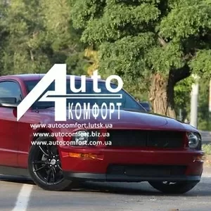 Лобовое стекло на Ford Mustang (Купе,  Кабриолет) (2005-) с установкой