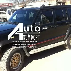 Лобовое стекло на Jeep Cherokee (Внедорожник) (1984-2001) с установкой