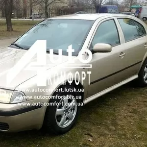 Лобовое стекло на Skoda Octavia (Хетчбек,  Комби) (1997-2010) с установ