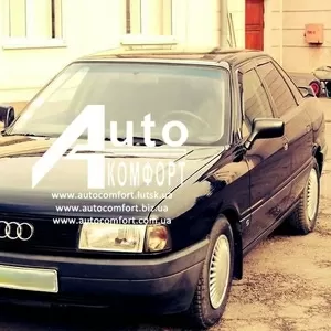 Лобовое стекло на Audi 80/90 (Седан,  Комби) (1986-1995) с установкой