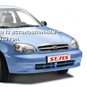 Лобовое стекло на Daewoo Lanos/Sens (Седан,  Хетчбек) (1997-),  ЗАЗ Lano