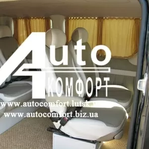 Шторы автомобильные в Renault Trafic,  Opel Vivaro,  Nissan Primastar 