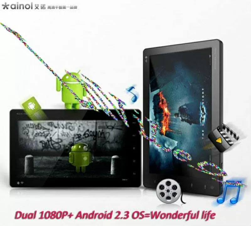 Ainol NOVO 7 Advanced,  Android 2.3.4,  8GB,  1.2ГГц,  Емкостный Multitouch 5  9
