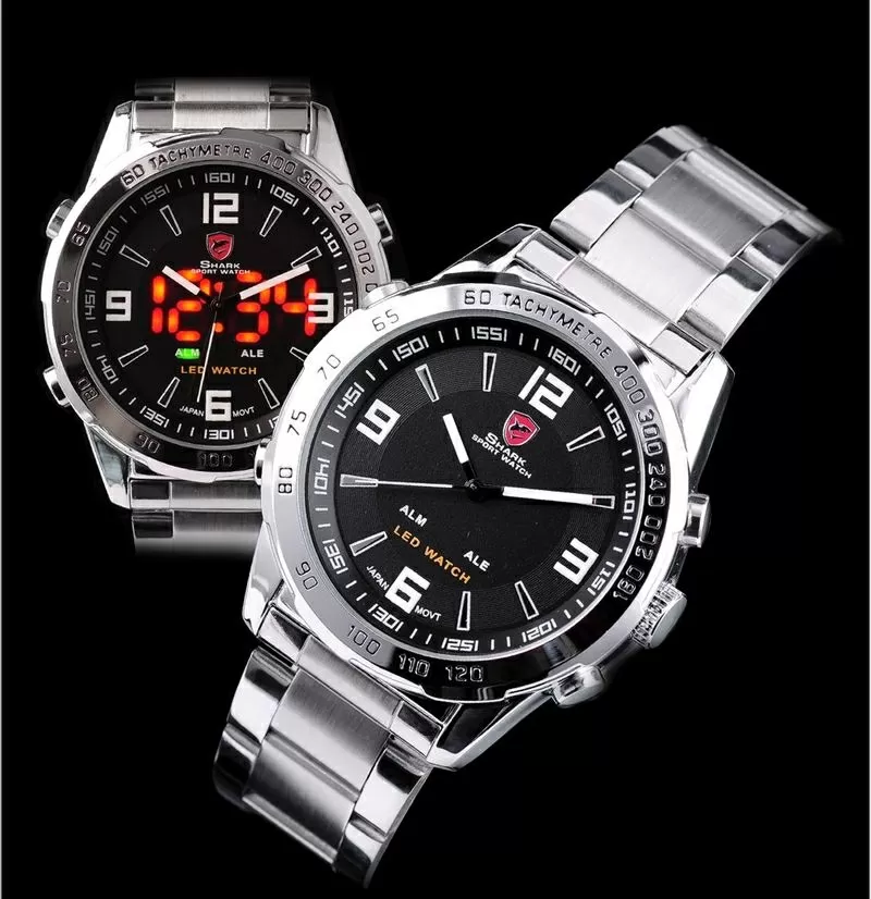 Shark sport watch black