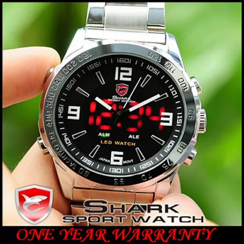 Shark sport watch black 7