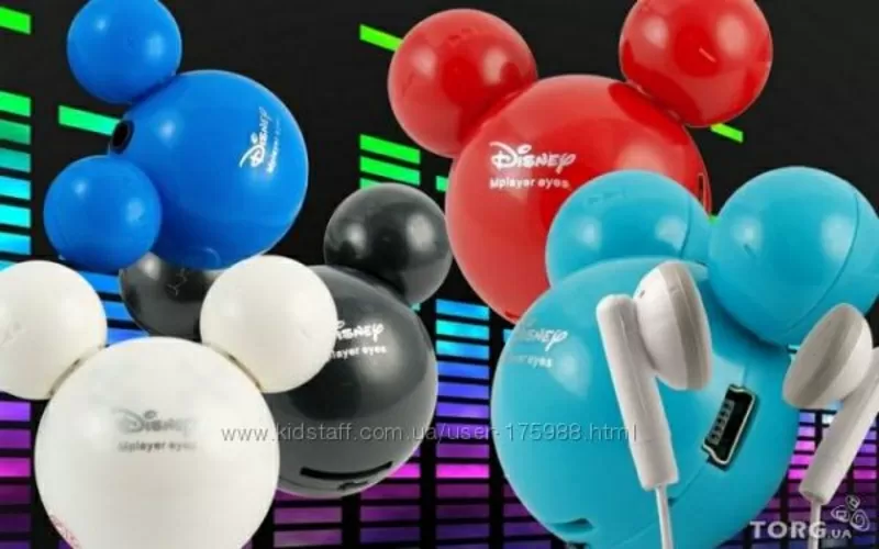 MP3 player Disney Mickey в виде героя World Disney Микки Мауса Вес:83  2