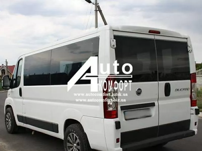 Боковые и задние стекла на автомобиль Fiat Dukato,  Citroen Jamper