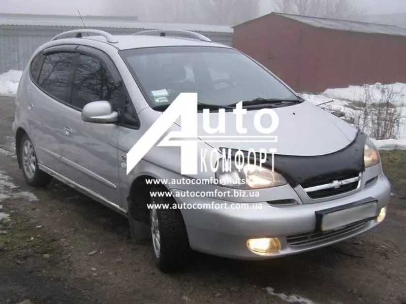Лобовое стекло на Chevrolet Tacuma/Rezzo (Минивен) (2000-2008) с устан