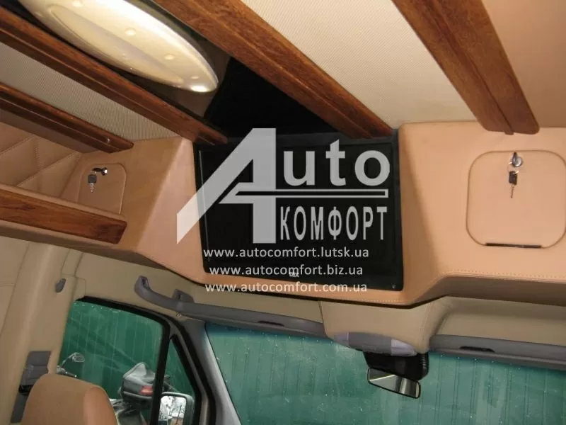 Перетяжка (переоборудование) салона Mercedes-Benz Sprinter NCV 3 (Мерс 2