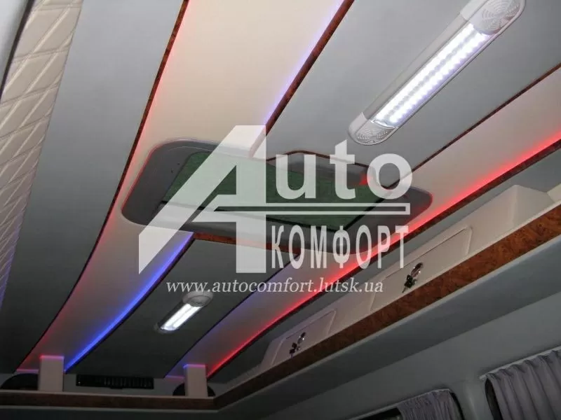 Перетяжка (переоборудование) салона Volkswagen LT (Фольксваген ЛТ)