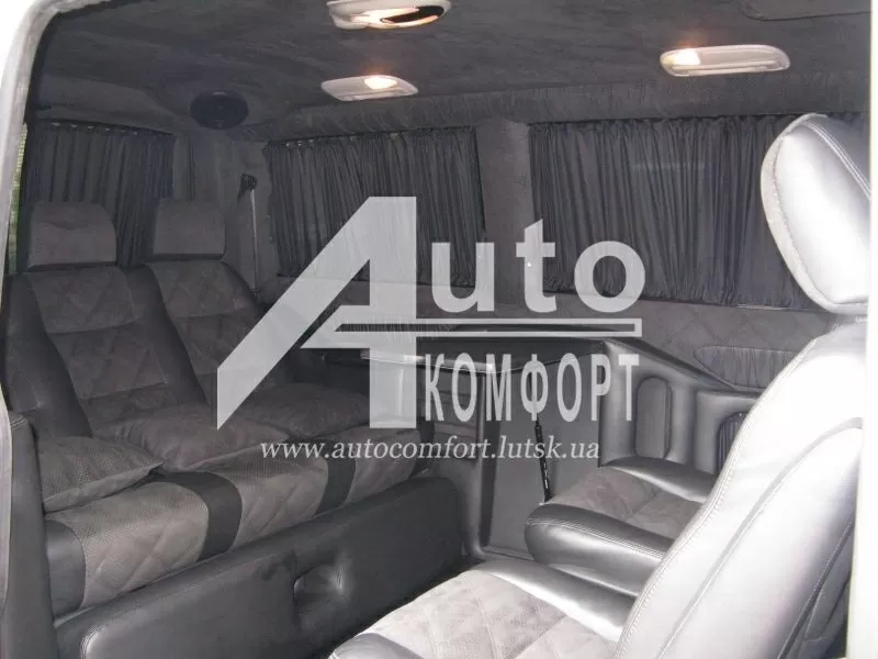 Перетяжка (переоборудование) салона Volkswagen T-5 (Фольксваген Трансп 3