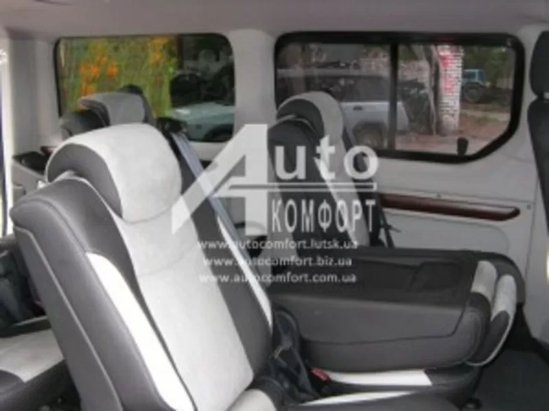 Перетяжка (переоборудование) салона Opel Vivaro (Опель Виваро) 5