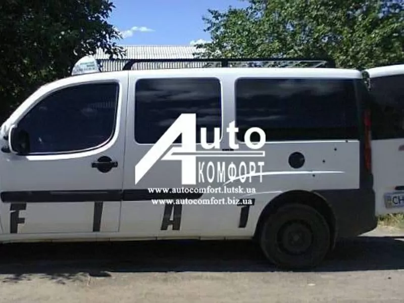 Тонировка автостекол на Fiat Doblo 2000- (Фиат Добло 2000-)