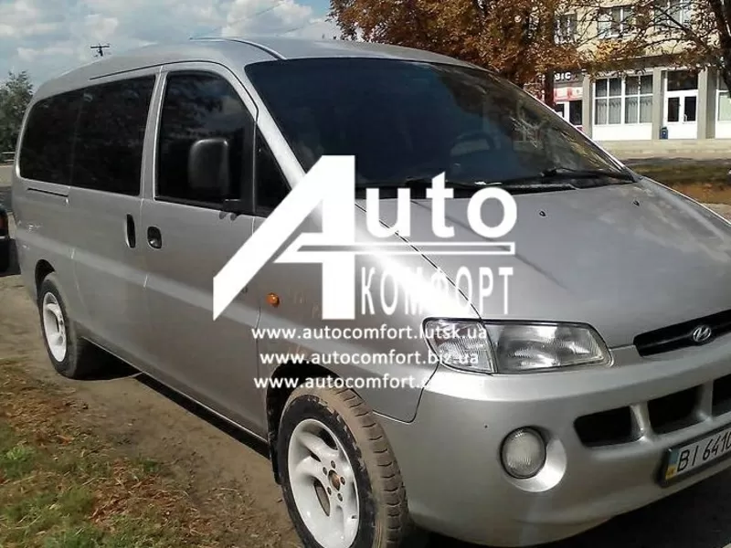 Установка (врезка) автостекла на Hyundai H-1 I (H-200) (97-07) (Хюндай