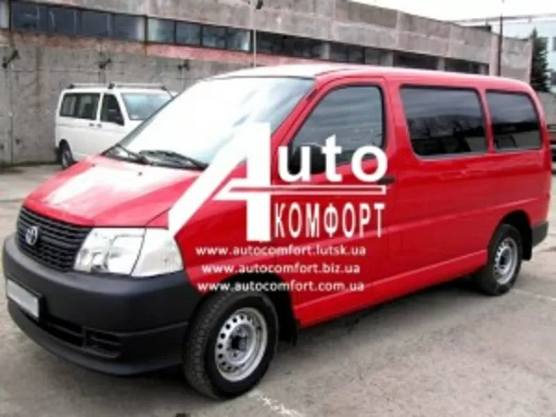 Установка (врезка) автостекла на автомобиль Toyota Hiace (Тойота Хай-Э