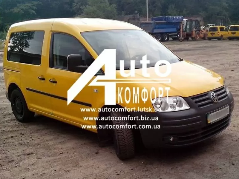 Установка (врезка) автостекла на автомобиль VW Caddy (07-) (Фольксваге