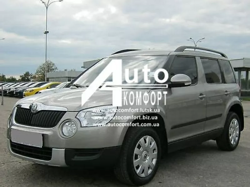 Лобовое стекло на Skoda Yeti (Внедорожник) (2009-) с установкой