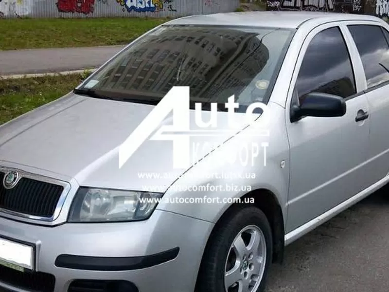 Лобовое стекло на Skoda Fabia (Хетчбек,  Комби,  Седан) (1999-2007) с ус