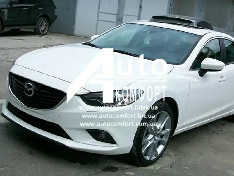 Лобовое стекло на Mazda 6 Седан,  Комби Хетчбек (2008-2012) с устано