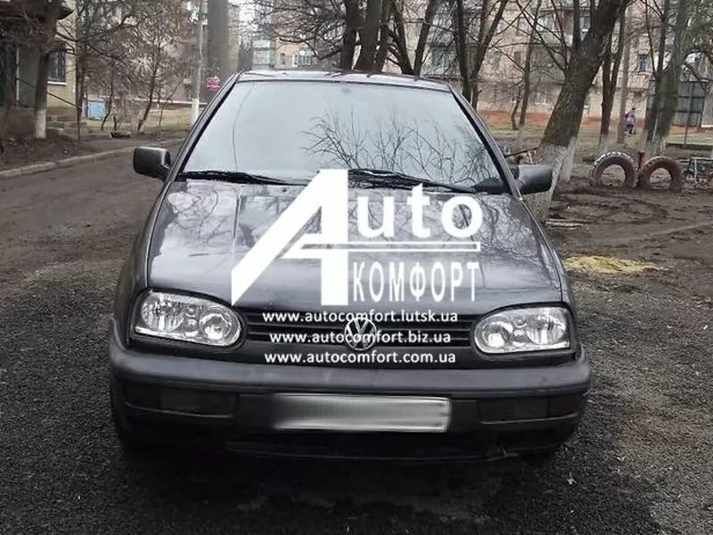 Лобовое стекло на Volkswagen Golf (Хетчбек,  Комби) (1991-1997) с устан