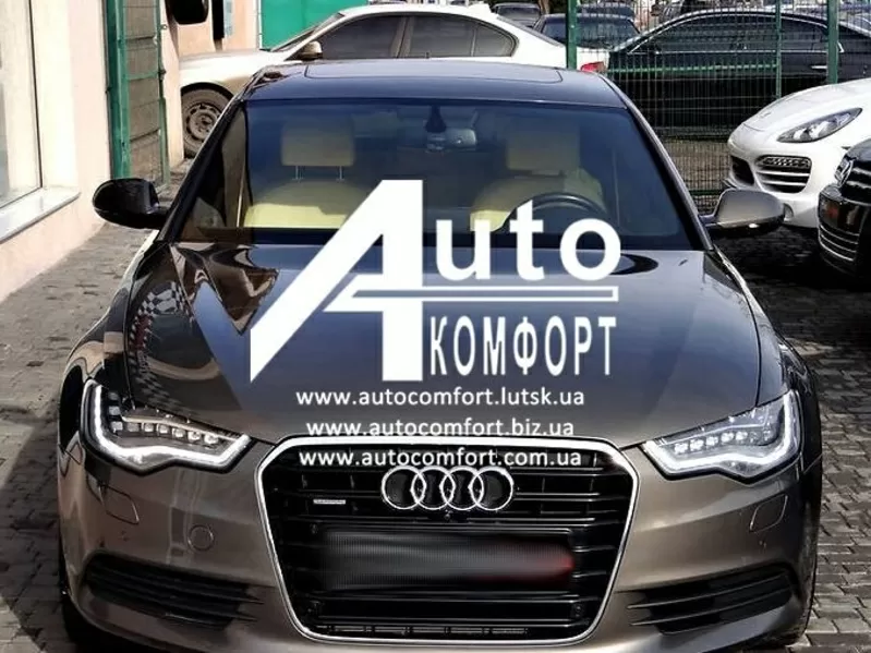 Лобовое стекло на Audi A6 (Седан,  Комби) (2011-) с установкой